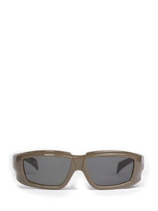 RICK OWENS - Sunglasses Rick - AW25 - 3409 DSTGREY TEMPLE/BLK LENS
